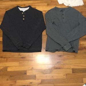 Abercrombie long sleeve shirts